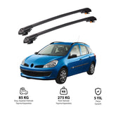 RENAULT CLIO 2007-2012 TRX1 Thunder Carrier Barres transversales pour galerie de toit de voiture, 2 barres